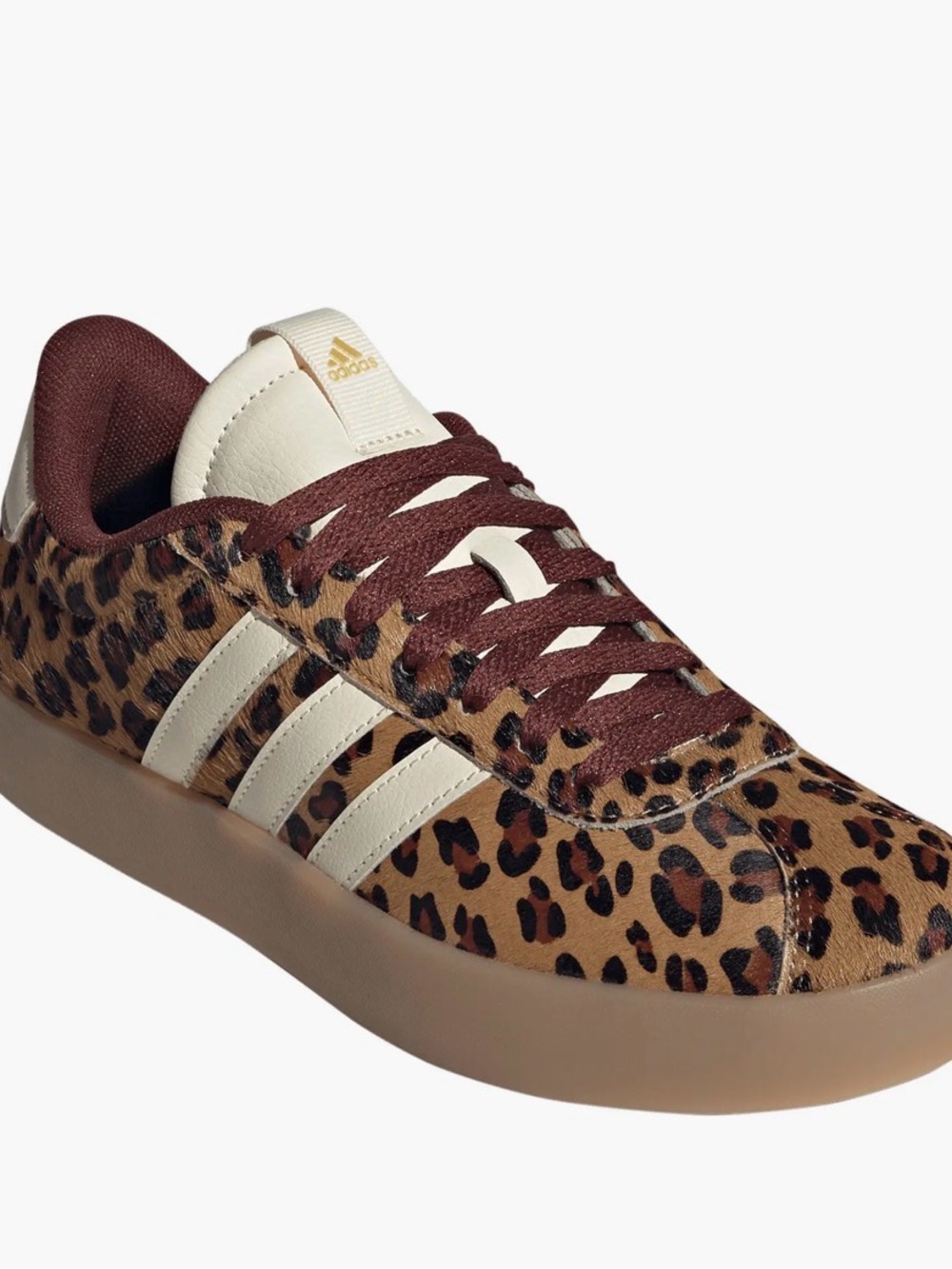 Adidas VL Court 3.0 Genuine Calf Hair Sneaker